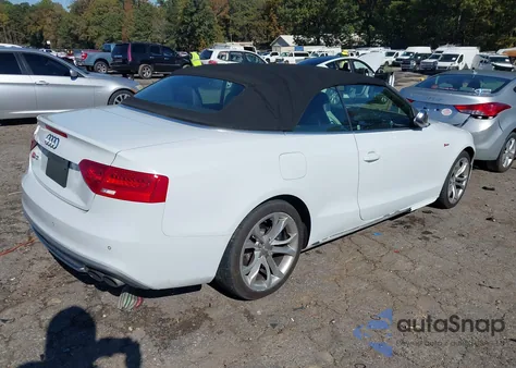 2013 Audi S5 3.0T Premium Plus из США, поврежденный, VIN WAUVGAFH8DN015727